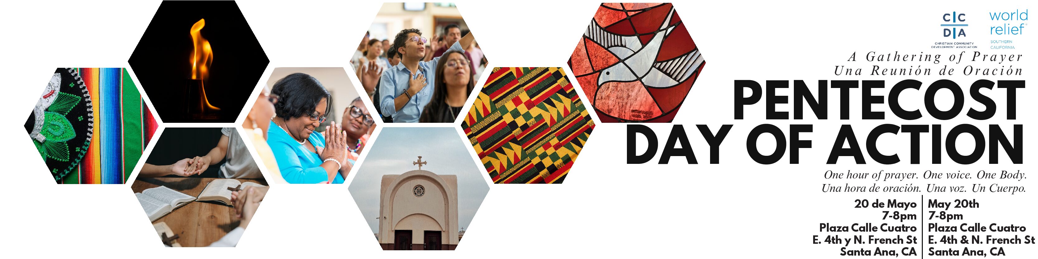Pentecost Day of Action Prayer Event